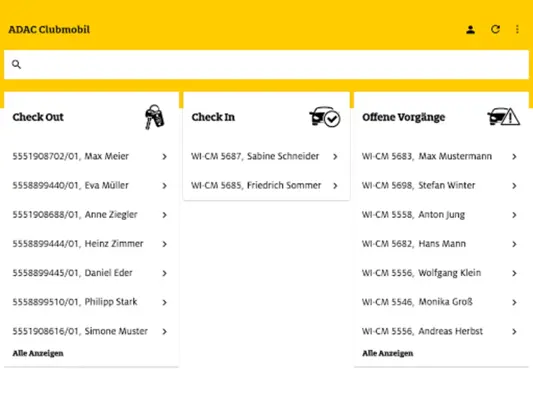 ADAC Clubmobil android App screenshot 3